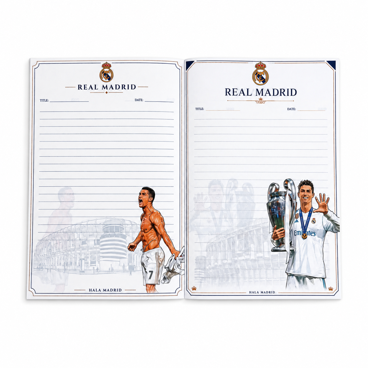 Cristiano Career Club A5 Notebook